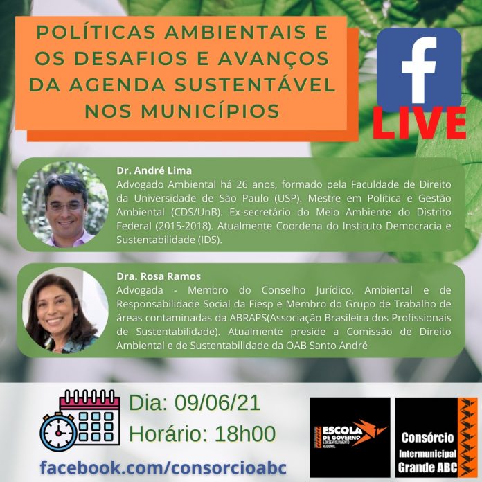 Evento será transmitido ao vivo na página da entidade regional no Facebook. Foto: Divulgação/Consórcio ABC