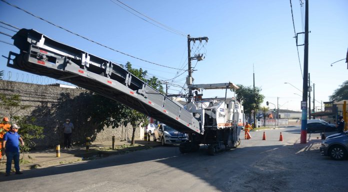 Estrada Marco Polo será revitalizada Melhorias deverão ser entregues em 6 meses. Foto: Ricardo Cassin/PMSBC