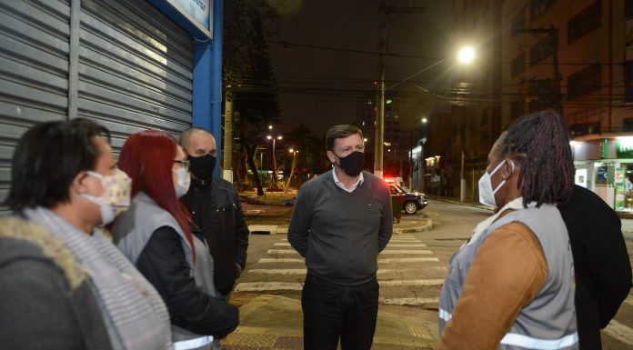 Operação Cobertor que Salva intensifica atendimento a pessoas em situação de rua Projeto tem como objetivo auxiliar pessoas em situação de rua durante as noites de inverno. Foto: Ricardo Cassin/PMSBC