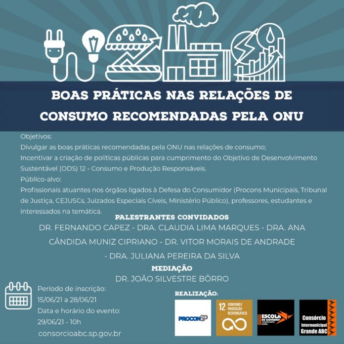 Evento é realizado em parceria com a Fundação Procon-SP. Foto: Divulgação/Consórcio ABC