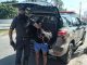 Foragidos da Justiça são presos na Vila Guiomar Equipes estavam em patrulhamento na região da avenida Dom Jorge Marcos de Oliveira com a rua Almeida Garrete quando realizaram as duas prisões. Foto: Divulgação/PSA