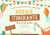 Arraiá Itinerante passa pelo Shopping Praça da Moça Pesca premiada e muita brincadeira vão agitar os corredores do empreendimento. Arte: Divulgação
