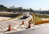 Novas alças de acesso na Estrada Galvão Bueno Nova configuração na altura do futuro Terminal Batistini vai permitir mais rapidez para motoristas no retorno sentido bairro e Centro. Foto: Gabriel Inamine/PMSBC