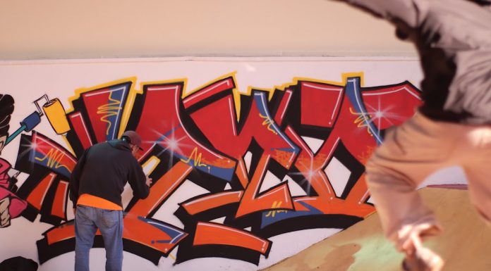 Pista de skate será reinaugurada neste sábado Intervenções em graffiti são destaque na revitalização do local. Foto: Rogério Padial