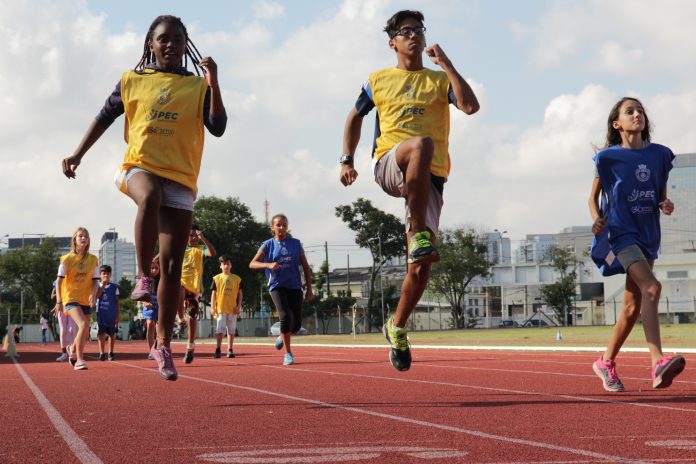 Atletismo é uma das atividades do PEC. Foto: Eric Romero / PMSCS