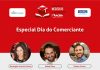 Dia do Comerciante terá live especial Live acontece na próxima quinta, 22/07. Arte: Divulgação/ACISA