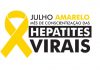 Julho amarelo alerta para hepatites virais As hepatites virais são inflamações que aos poucos matam as células do fígado, podendo causar cirrose e até câncer neste órgão. Arte: Divulgação