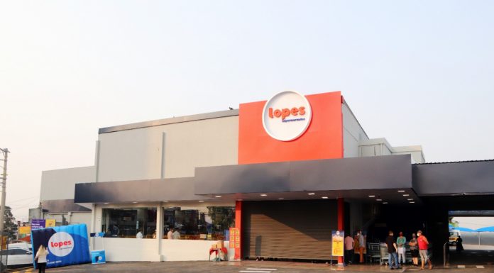 Supermercado Lopes inaugura loja em Santo André Unidade está localizada na avenida Martim Francisco, 1.483, na Vila Alto Santo André. Foto: Helber Aggio/PSA