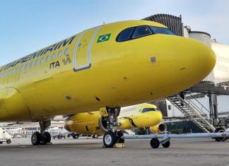 Itapemirim Transportes Aéreos celebra dia histórico Empresa, que completará dois meses de operação na próxima semana, prepara ações para comemorar a data com clientes e colaboradores. Foto: Divulgação