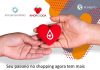 Atrium Shopping promove nova campanha de doação de sangue Em junho, 137 pessoas passaram pelo empreendimento para ajudar a salvar vidas. Arte: Divulgação