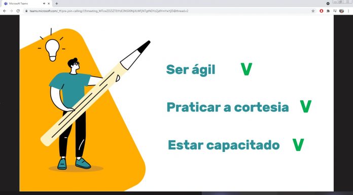 Circuito Andreense capacita empreendedores Aula teve como foco o tema “Descomplique: Atendimento ao Cliente”. Foto: Divulgação/PSA