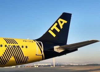 Itapemirim Transportes Aéreos comemora sucesso Empresa, que iniciou voos comerciais no dia 1° de julho, transportou quase 80 mil clientes no período. Foto: Divulgação