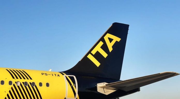 Itapemirim Transportes Aéreos comemora sucesso Empresa, que iniciou voos comerciais no dia 1° de julho, transportou quase 80 mil clientes no período. Foto: Divulgação