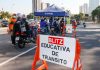 Semana Nacional do Trânsito tem ações de conscientização Iniciativa contará com blitz educativa voltada para motociclistas e pedestres em todo território da cidade. Foto: Divulgação/PMSBC