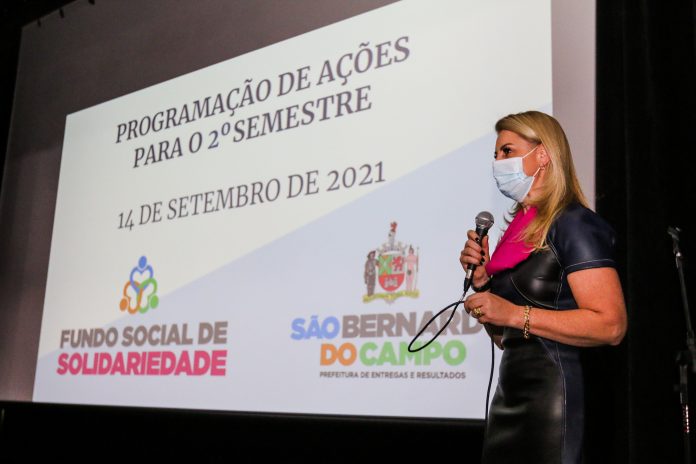 Márcia Morando, presidente do Fundo Social de Solidariedade de São Bernardo. Foto: Gabriel Inamine/PMSBC