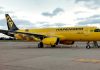 Itapemirim coloca nova aeronave em operação Sob matrícula PS-TCS, novo Airbus A320 da companhia realizou o seu primeiro voo no aeroporto de Guarulhos. Foto: Divulgação
