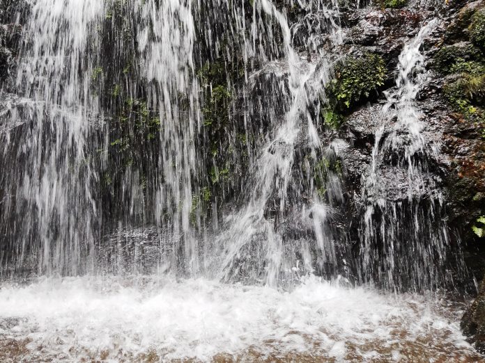 Cachoeira começa no Parque Nascentes de Paranapiacaba e termina no Parque Estadual da Serra do Mar, em Santos. Foto: Divulgação/PSA