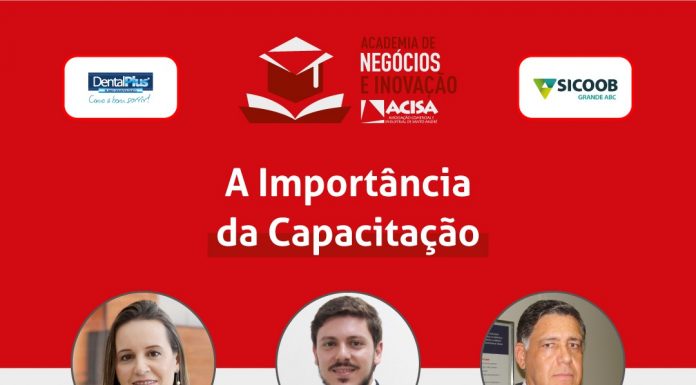 ACISA promove nova live nesta quinta-feira Evento será transmitido pelos canais digitais da Associação. Arte: Divulgação/ACISA
