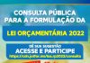 Consulta pública para LOA 2022 termina no dia 15 Todas as sugestões dos munícipes serão analisadas antes da formatação da Lei Orçamentária Anual. Arte: Divulgação/PMRP