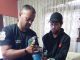 Arara Canindé é resgatada A equipe realizou o salvamento da Arara, que não aprensentou lesões aparentes e será levada até uma reserva para realizar um tratamento especial. Foto: Divulgação