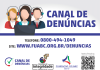 FUABC lança canal de denúncias Vinculada ao Programa de Integridade, ferramenta funciona 24 horas e pode ser acessada por e-mail, site, WhatsApp ou telefone 0800. Arte: Divulgação/FUABC
