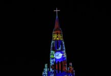 Catedral de Canela ganha espetáculo de luzes Igreja Matriz Nossa Senhora de Lourdes é um dos locais mais conhecidos no municipio gaúcho. Foto: Divulgação
