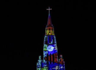 Catedral de Canela ganha espetáculo de luzes Igreja Matriz Nossa Senhora de Lourdes é um dos locais mais conhecidos no municipio gaúcho. Foto: Divulgação