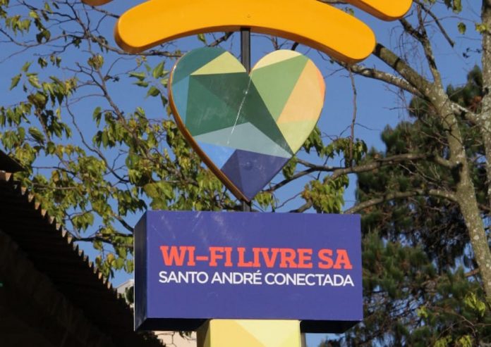 ‘Wi-Fi Livre SA – Santo André Conectada’ realizará parceria com empresas de tecnologia para disponibilização de internet em troca de publicidade. Foto: Alex Cavanha/PSA