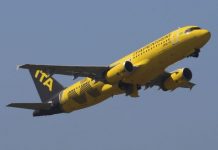 Itapemirim orienta sobre reacomodação dos passageiros Aeronave da Companha ITA. Foto: Divulgação/Itapemirim