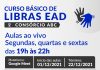 ABC terá curso de libras Iniciativa do Governo do Estado tem como público-alvo servidores públicos das sete cidades e conta com apoio do Consórcio ABC. Arte: Divulgação/Consórcio ABC