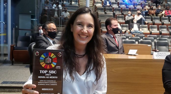 MBigucci recebe Troféu Top SBC 2021 Roberta Bigucci - Diretora da MBigucci,. Foto: Divulgação
