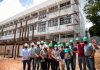Tite Campanella visita obras do Complexo Escolar Eda Mantoanelli Prefeito esteve acompanhado dos secretários Fabricio Coutinho, da Educação, Renato Rocha, de Obras e Habitação e representantes da APM - Associação de Pais e Mestres. Foto: Letícia T