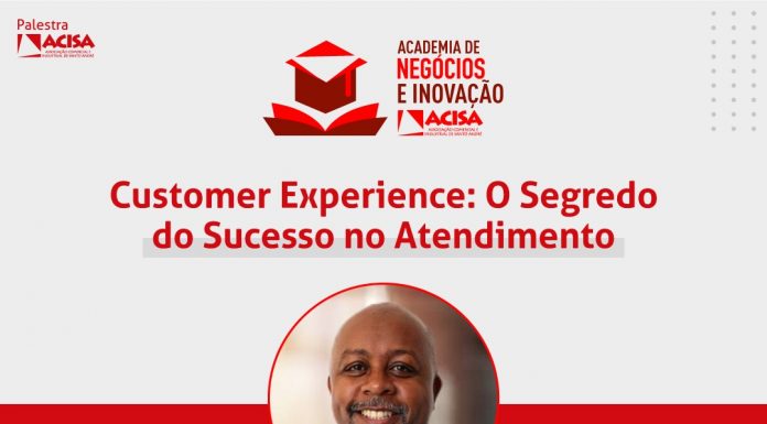 ACISA promove mais uma palestra nesta semana Evento será transmitido pelos canais oficiais da Associação. Arte: Divulgação/ACISA
