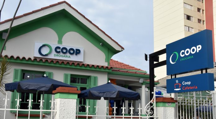 COOP Drogaria participa da Semana Azul da Prometeon COOP Drogaria. Foto: Divulgação