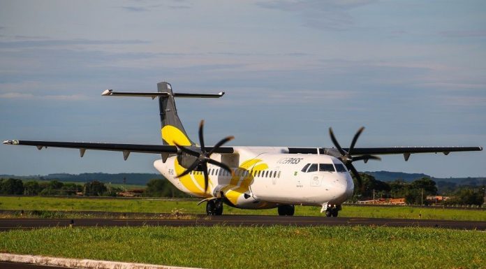 VOEPASS Linhas Aéreas inicia voos na Rota das Emoções Frota da VOEPASS é formada por aeronaves ATR72 e ATR42. Foto: Guilherme Oliveira