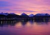 Réveillon no fim do mundo Ushuaia pôr do Sol. Foto: Patagonia Turismo