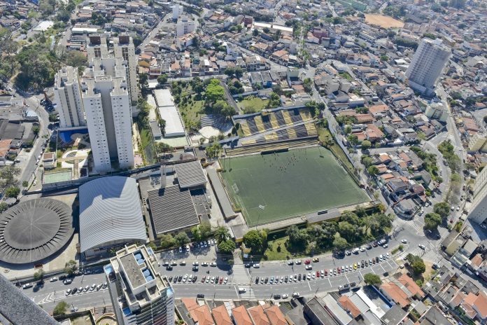 Estádio do Baetão, em São Bernardo. Foto: Gabriel Inamine/PMSBC