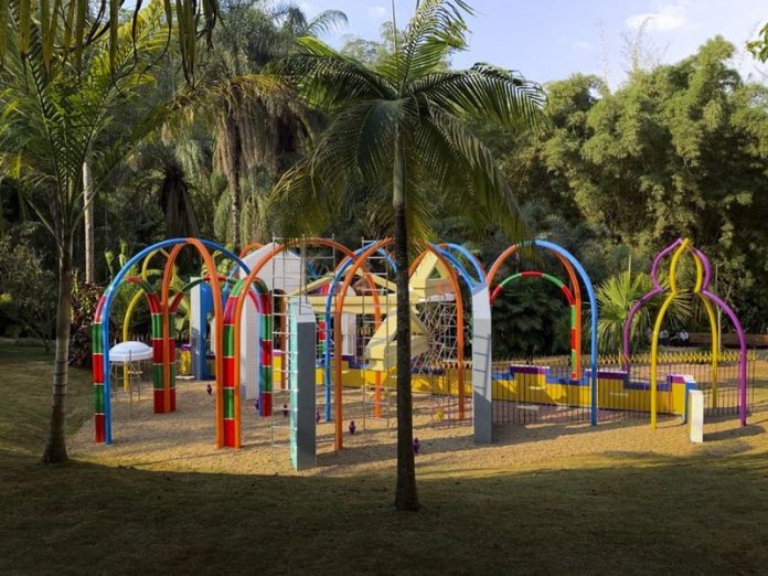 Nova obra no Jardim Sombra e Água Fresca. Foto: Rommulo Vieira Conceição