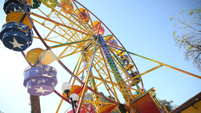 Roda gigante é um dos atrativos do Parque. Foto: Divulgação