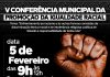 V Conferência Municipal da Promoção da Igualdade Racial será em fevereiro Tema da conferência será “Enfrentamento ao racismo e às outras formas correlatas de discriminação étnico-racial e de intolerância religiosa: política de Estado e responsabilidade de todos nós”. Arte: Divulgação