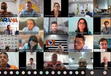 MTur e Fornatur discutem melhorias para a segurança Ministro Gilson Machado Neto discute ações de segurança turística com representantes do Fornatur. Foto: Divulgação