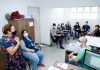 Agentes de saúde participam de capacitação sobre violência doméstica A iniciativa teve a participação do coordenador dos agentes, Fábio Pawlyszyn, e palestras da advogada especialista em violência doméstica Maria Aparecida da Silva.. Foto: Eric Romero / PMSCS