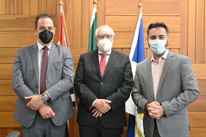 Fábio Picarelli, Antonio Carlos Cedenho e Pedrinho Botaro. Foto: Divulgação