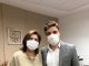 Thiago Auricchio se reúne com Dra. Regina Maura na FUABC Dra. Regina Maura Zetone Grespan e Thiago Auricchio. Foto: Divulgação/FUABC