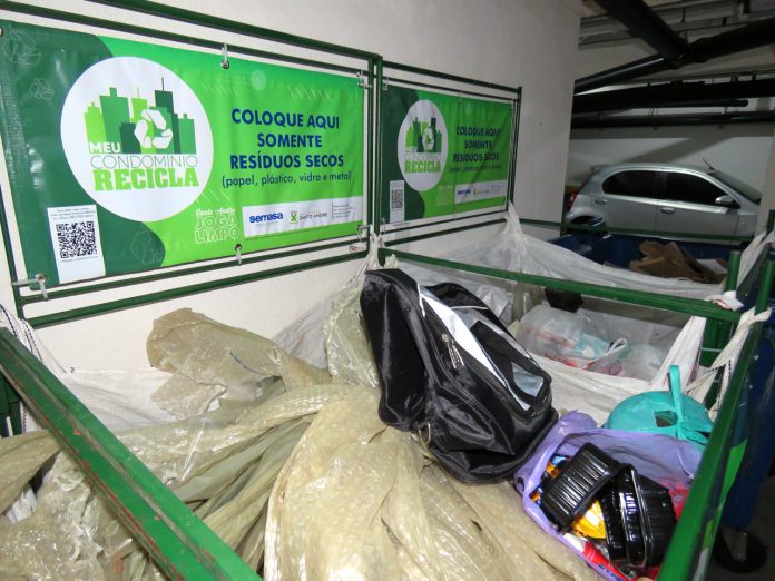 Programa do Semasa tem o objetivo de ampliar o volume de resíduos da Coleta Seletiva. Foto: Divulgação/Semasa