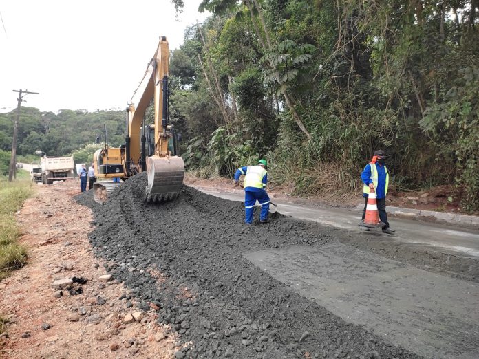 Equipe da Secretaria de Obras acompanhou vistoria do programa Novas Estradas Vicinais. Foto: Divulgação/PMRP