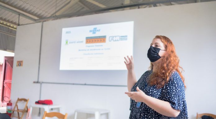 Empreender no Turismo realiza primeira atividade do ano Encontro foi organizado pela gestora do Programa de Turismo do Sebrae no ABC, Rosiani Moreira. Foto: Alex Cavanha/PSA