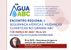 ABC terá encontro sobre água e mudanças climáticas Evento virtual é aberto ao público e integra curso de capacitação da Escola de Governo e Desenvolvimento Regional. Arte: Divulgação/Consórcio ABC