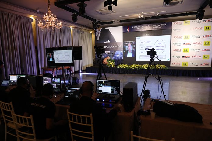 Evento de 2021 da premiação do Ranking INTEC Brasil. Foto: INTEC Brasil/Divulgação