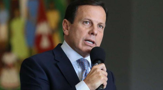 Doria publica novo decreto sobre uso de máscaras Governador João Doria. Foto: Divulgação / Governo de São Paulo